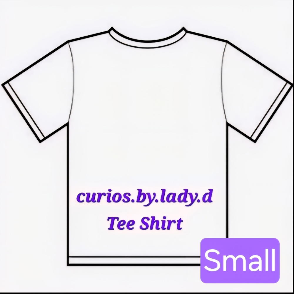 curios.by.lady.d Hand Crafted Graphic Tee Shirts S Unisex - Sold Seperately - Picture 12 of 12